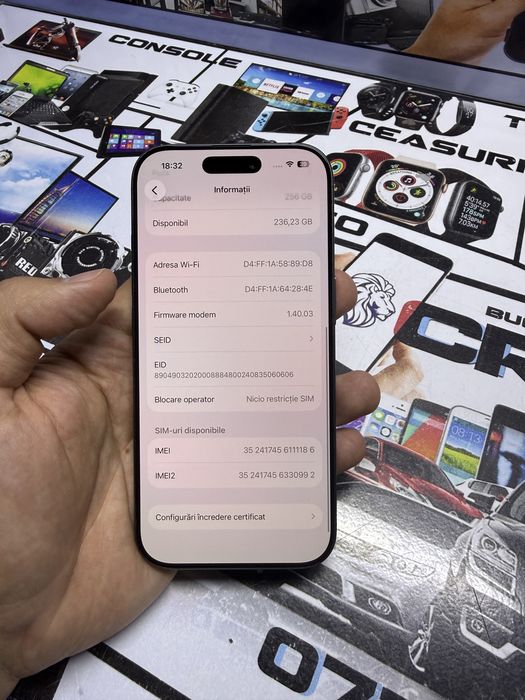 Iphone 17 256GB /100%Baterie/ CreativAmanet