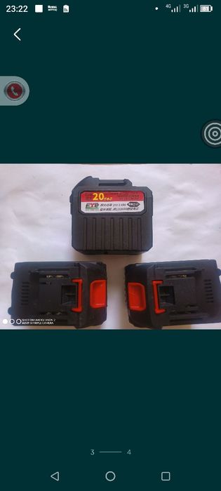 Аккумуляторы для электроинструмента