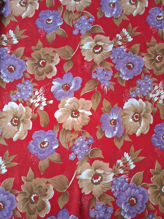 Отрец натуральной  ткани крепдешин