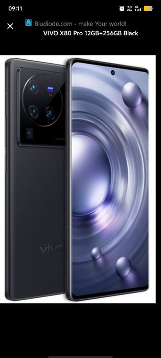 VIVO X80 PRO  5G –  Super flagman darajasidagi kuchli va juda noyob