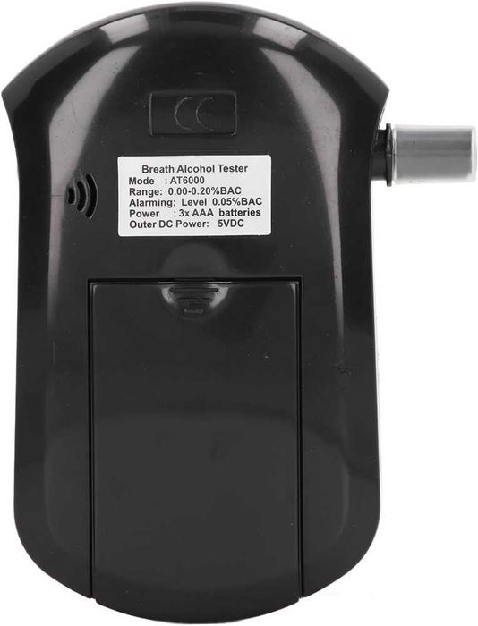 Дигитален дрегер за алкохол с LCD дисплей.
