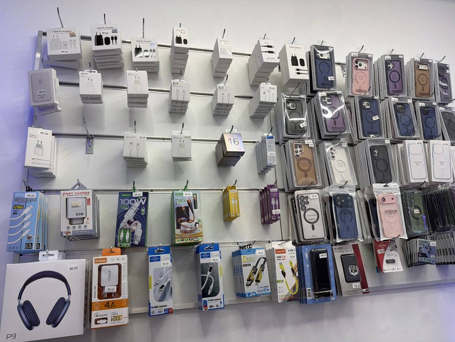 Adaptoare, cabluri, huse, foli sticla/silicon, Powerbank