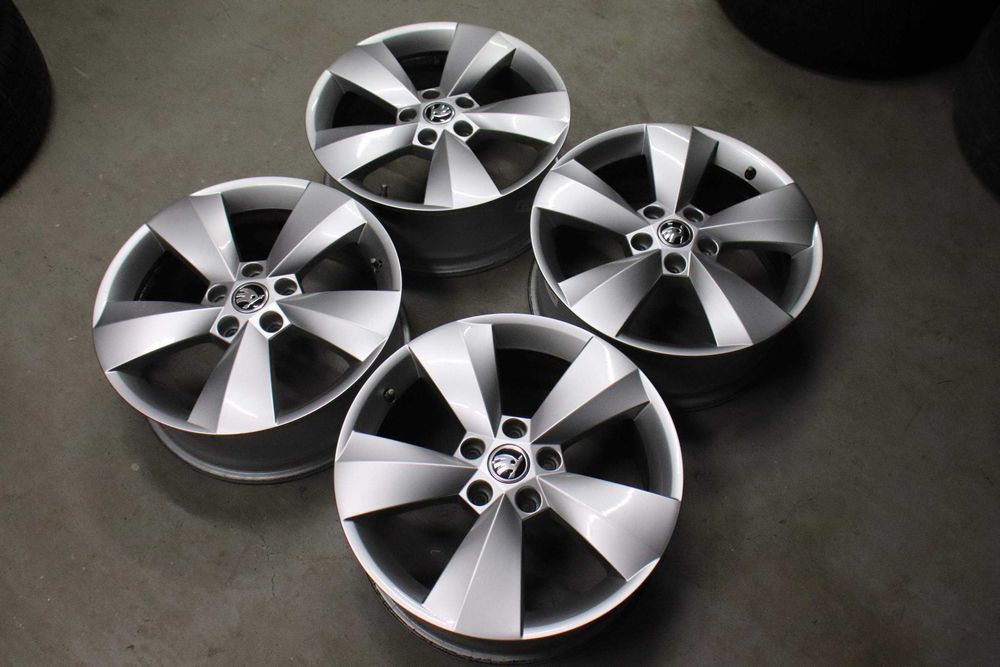 Jante originale SKODA 17 inch 5x112 Kodiaq Superb Octavia Golf Passat