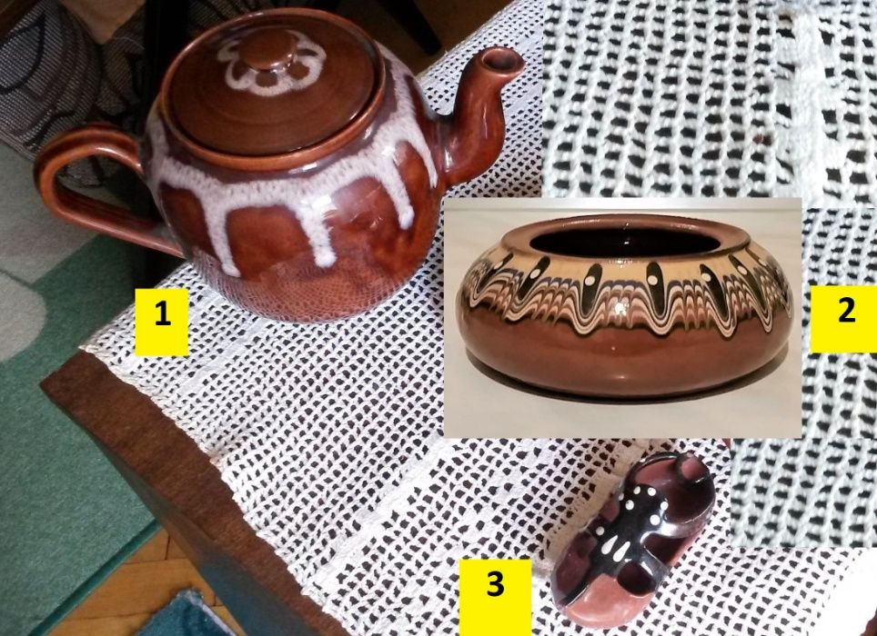 Битови глинени съдове, калени съдове