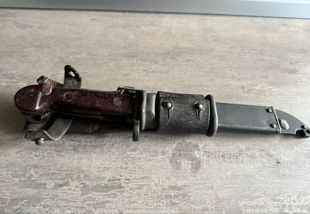 Baioneta AK47 , autentica