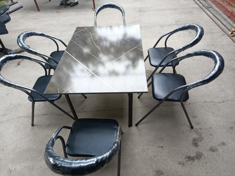 Темир стол стулар заказ оламиз