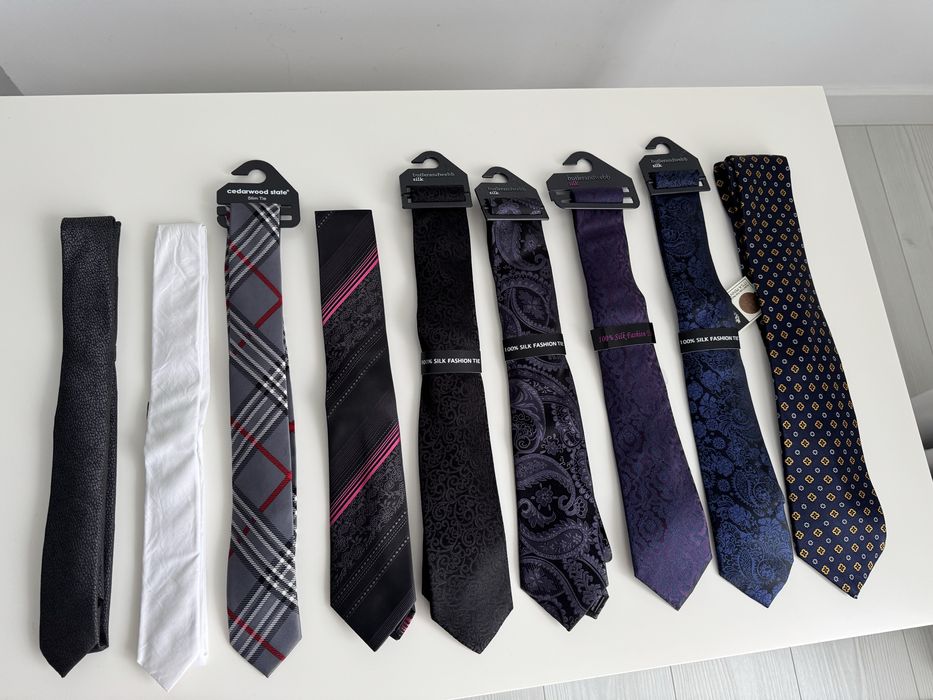Cravata casual si slim cravate multiple branduri