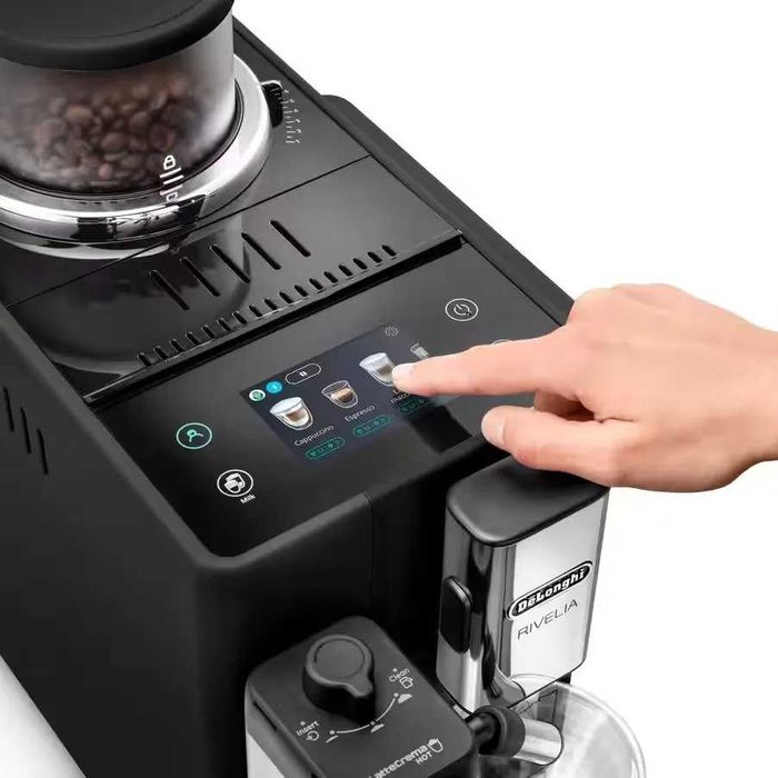 Кофемашина DeLonghi Rivelia Perfetto EXAM440.55. B (черный)