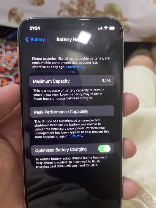 Apple Iphone X 64 GB Oq