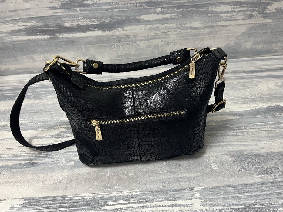 Сумка из натуральной замши.