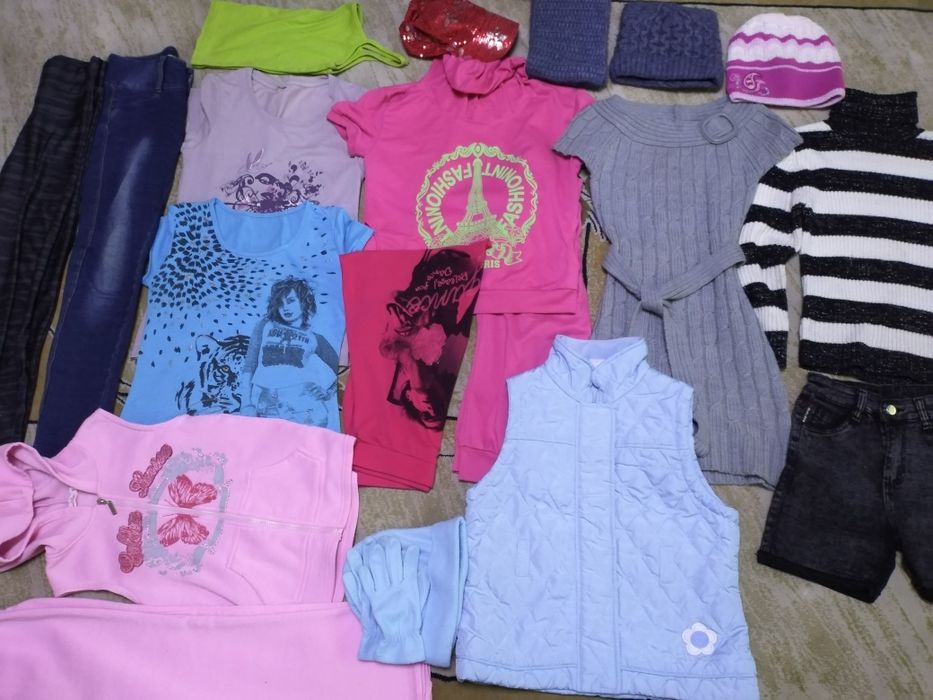 Одежда на девочку 6-8 лет