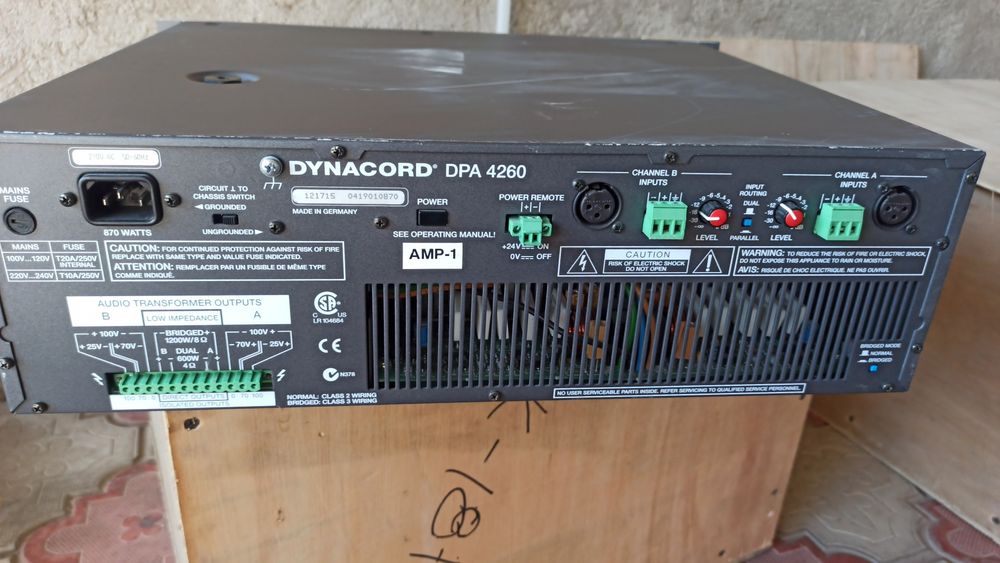 Усилитель Dynacord DPA 4260