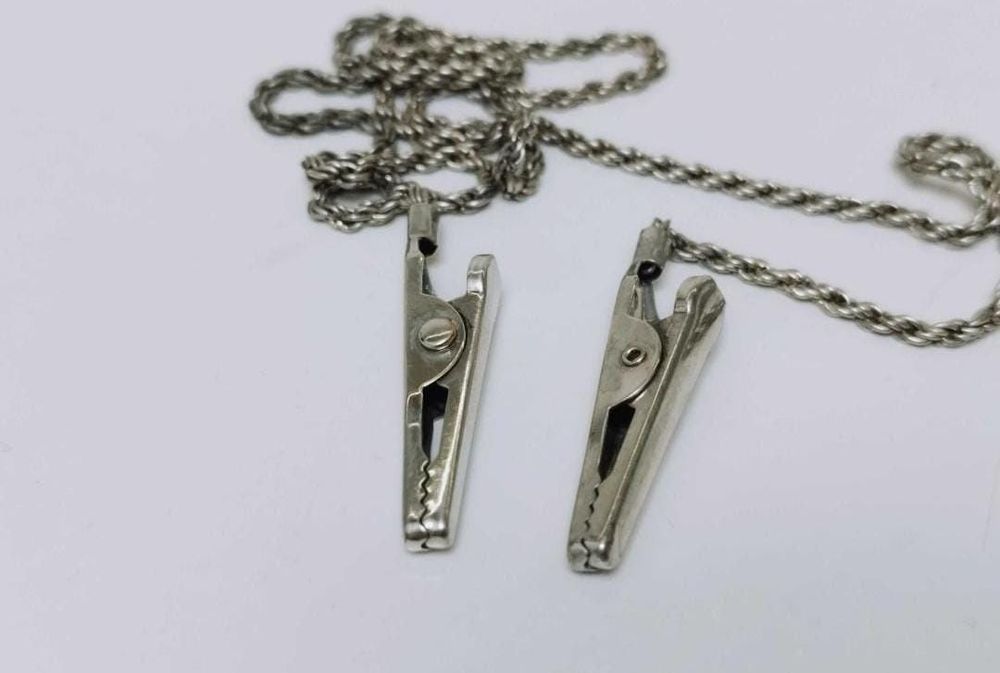 Vechi lant ochelari placat cu argint