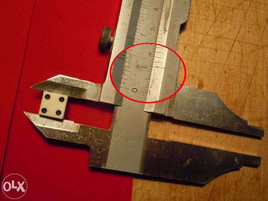 Zaruri din os  (BONE DICE ) - 6mm-10mm