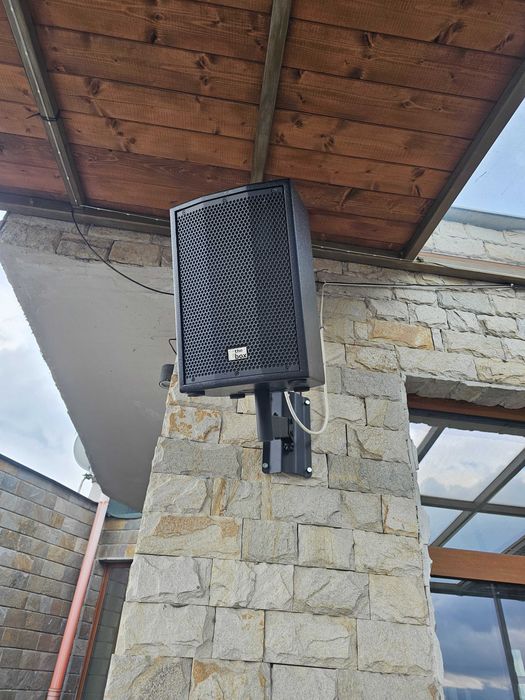 Професионален Сет - колони, бас, усилвател, процесор миксер