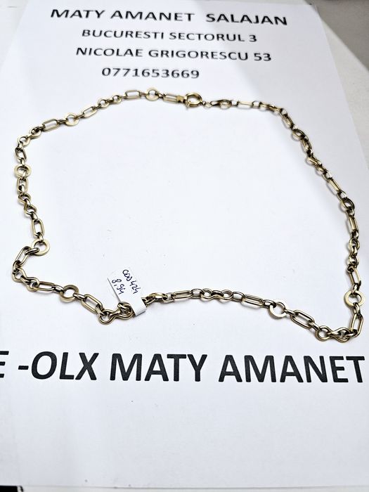 Vand lantisor din aur 14 k 8.94 g cod 424