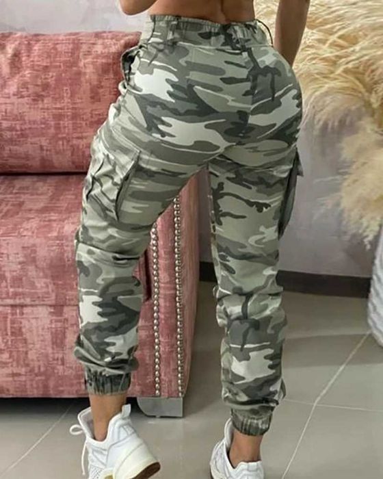 pantaloni dama,army