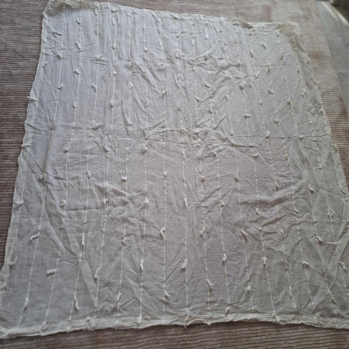 Ретро Бяла Покривка/Каре