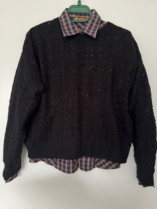 Сет риза и пуловер, С, нови.