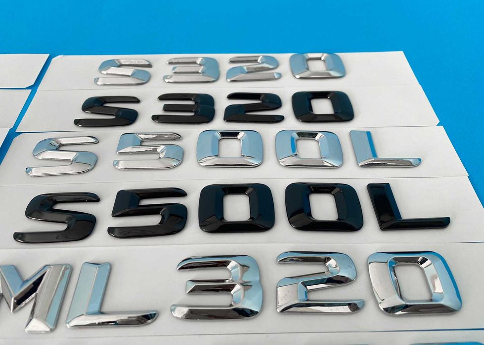 Mercedes надпис, бадж мерцедес, e55, ml320, c200, e200, s500, емблема