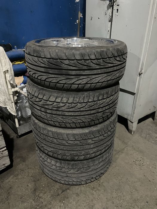 Диски Lenso с резиной Dunlop
