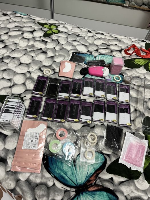 Materiale pentru aplicarea extensiilor de gene