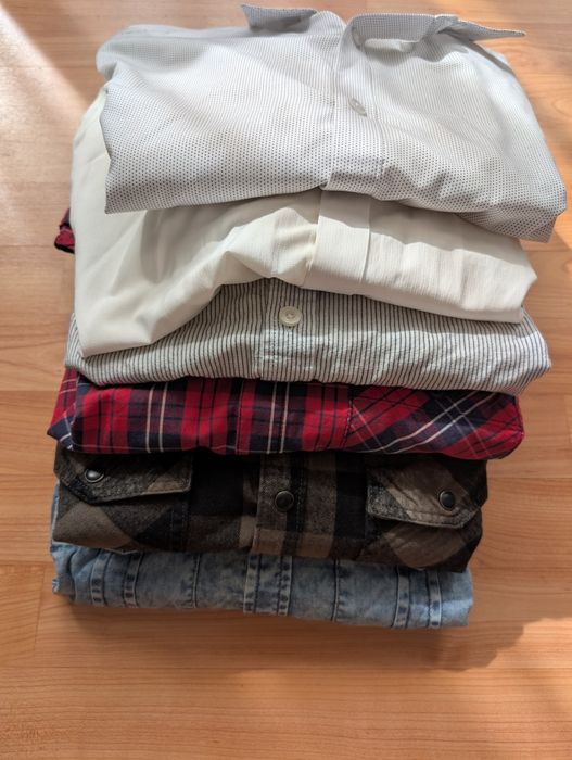 Set 7 cămăși S slim fit