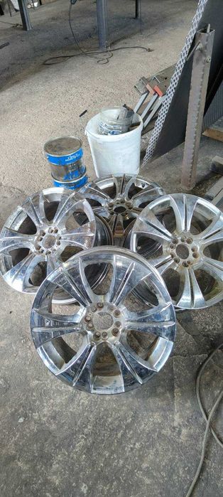 Алуминиеви джанти хрумирани