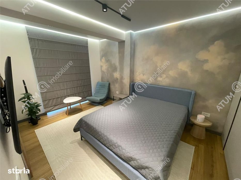 Apartament premium 2 camere balcon loc parcare subteran central Sibiu