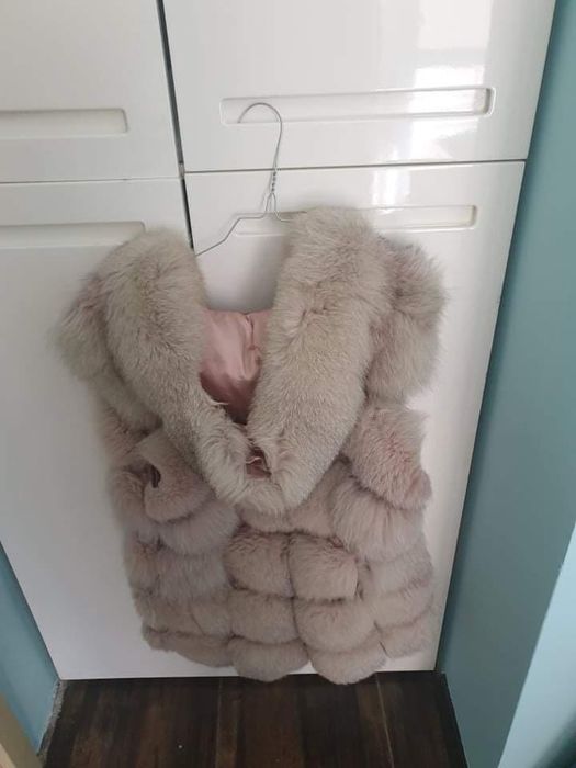 Елек естествен косъм от лисица