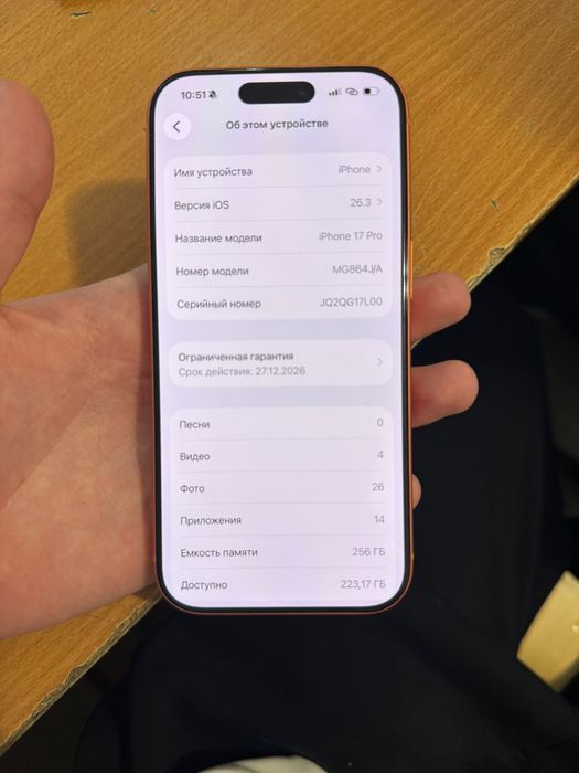 iPhone 17 про 256 гб идеал