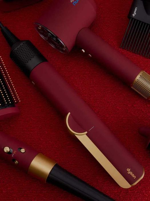 Плойка-Выпрямитель Dyson HT01 Airstrait Straightener, Red Velvet