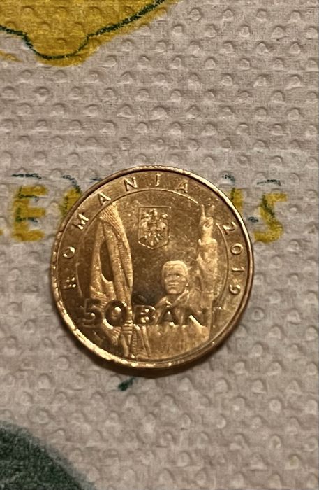 Vând moneda 50 bani 1989