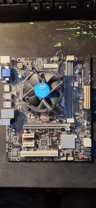 Дънна платка TurboX H81H3-M3 LGA1150 + CPU i5-4460 + охладител