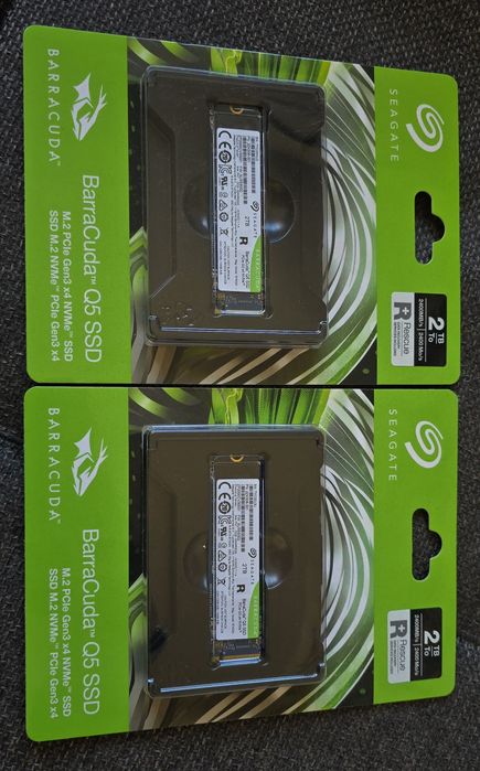 Ssd Seagate BarraCuda Q5 2TB M.2 M2 Pcie NVMe Nou