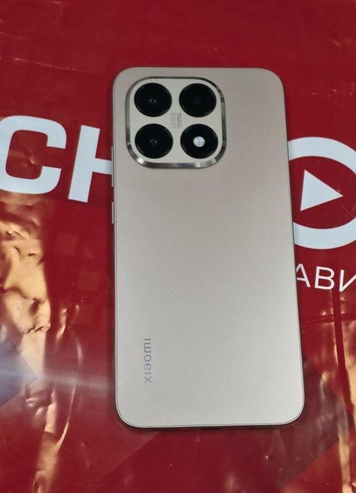 КАТО НОВ 256GB Xiaomi 15T Технополис Гаранция 2027г. Rose Gold 15 T