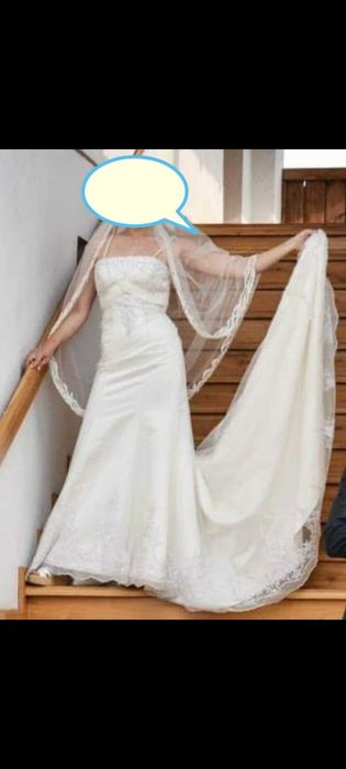 Rochie mireasa cu trena