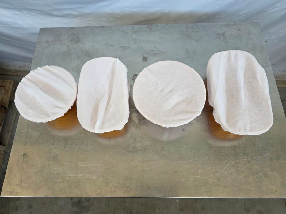 Пластмасови форми за втасване на хляб с плат