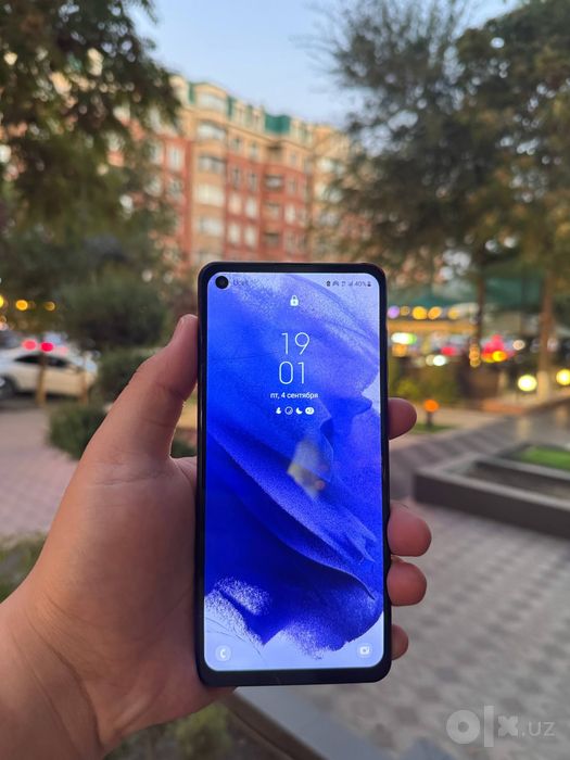 Samsung A21 S qizil