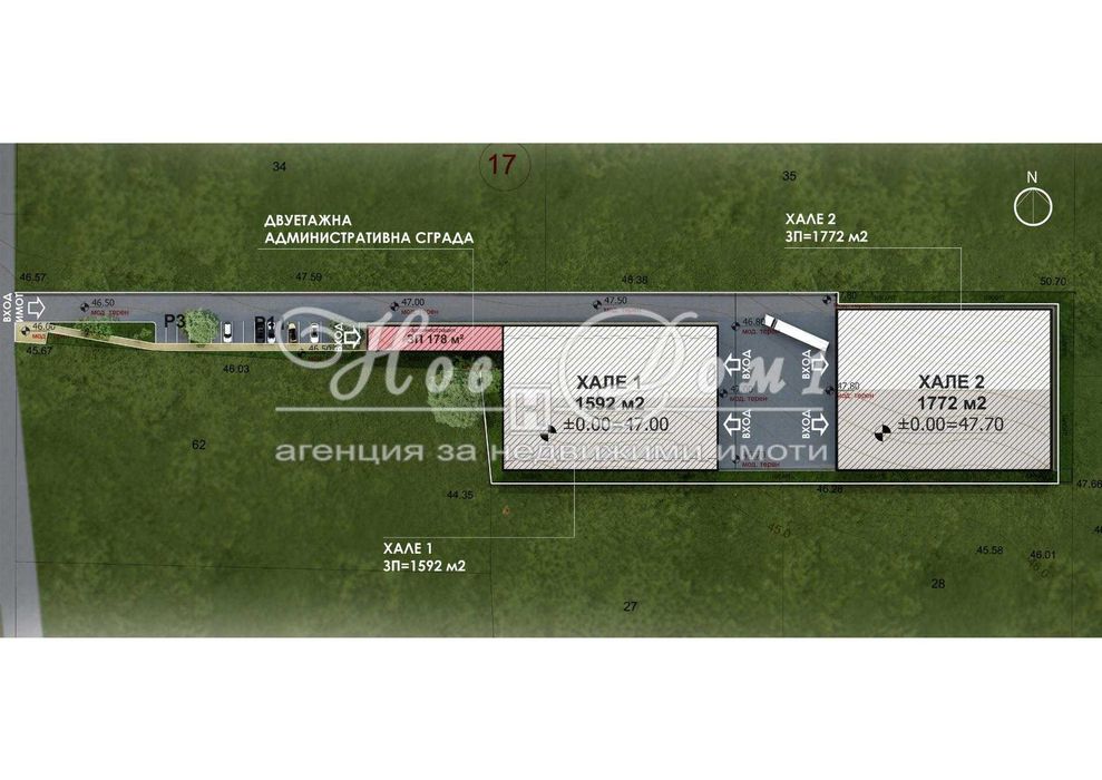 Продава се Склад в с. Езерово, Област Варна - 595 кв.м за 750 €/кв.м - Снимка #3