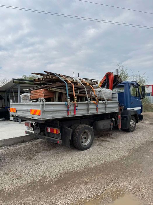 Камион с кран/ Транспортни услуги