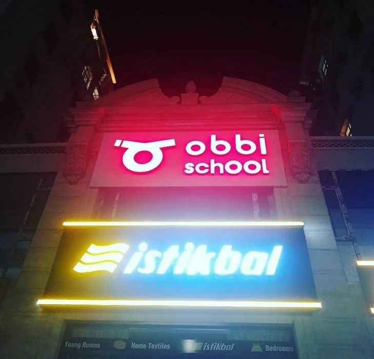 TASHQI REKLAMA  bukva Banner pechat Poligrafiya