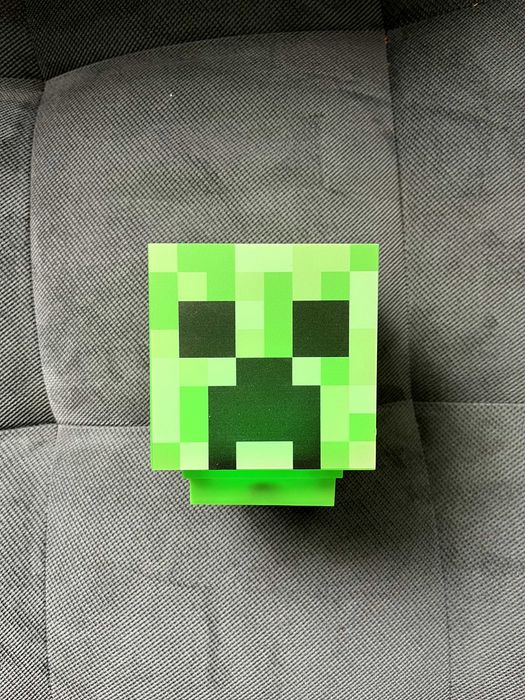 Лампа Minecraft Creaper - Гейминг Лампа Майнкрайфт Крийпър - USB порт за зареждане - Чисто Нова