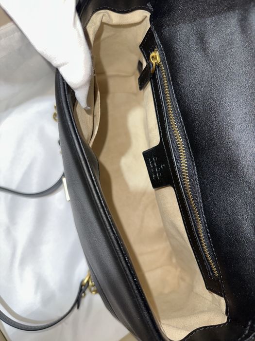 Geanta Gucci Marmont 26cm Black Piele naturala