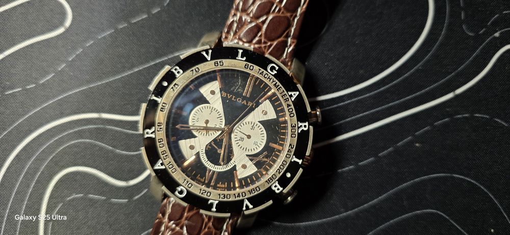 Часы BVLGARI  черные