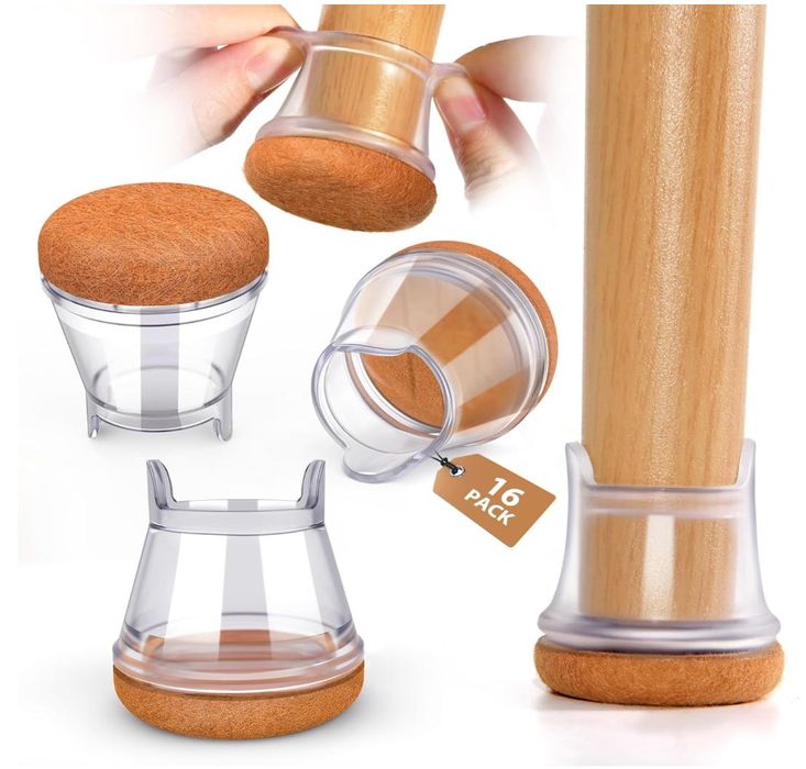 Силиконови Протектори за Крака на Стол/Маса