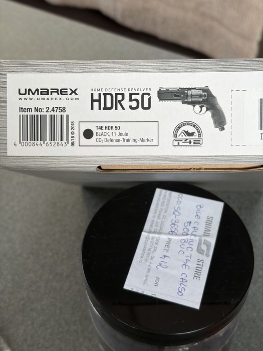 Pistol Umarex HDR 50 si accesorii