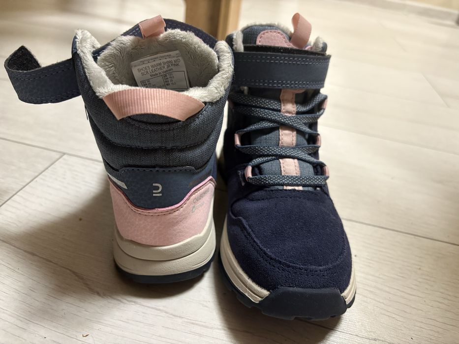 Зимни детски боти за момиче- Quechua, водоустойчиви
