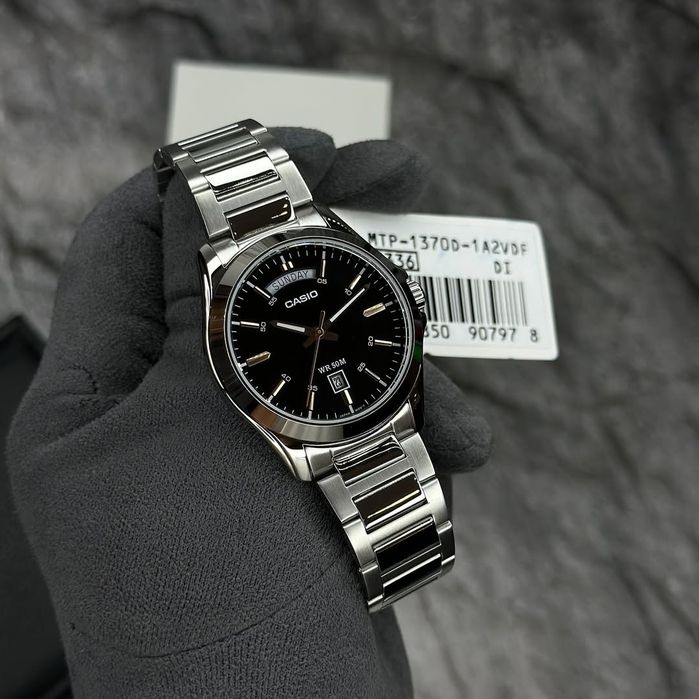Soat Casio Day-Date MTP-1370D - Original, 1 yil kafolat, WR50
