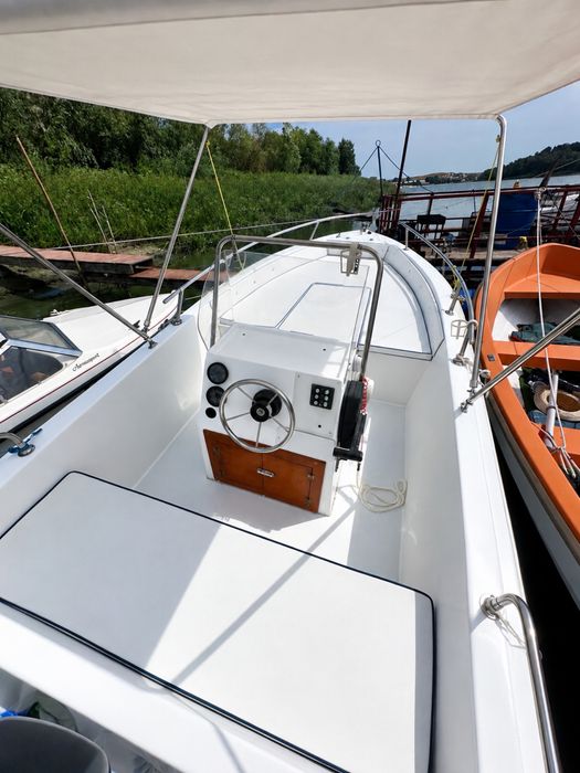 Barca open 5m cu 2 latime motor 70cp